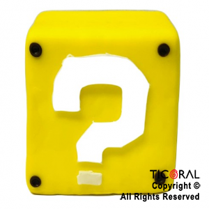 ADORNO CUBO DE MARIO BROS A. PORCELANA FRIA x 1